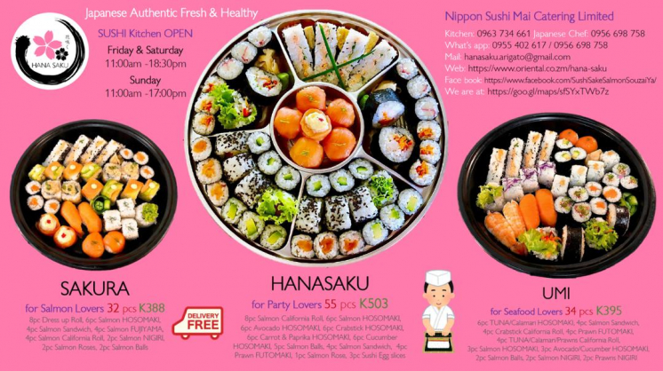 New Sushi Lovers Platters